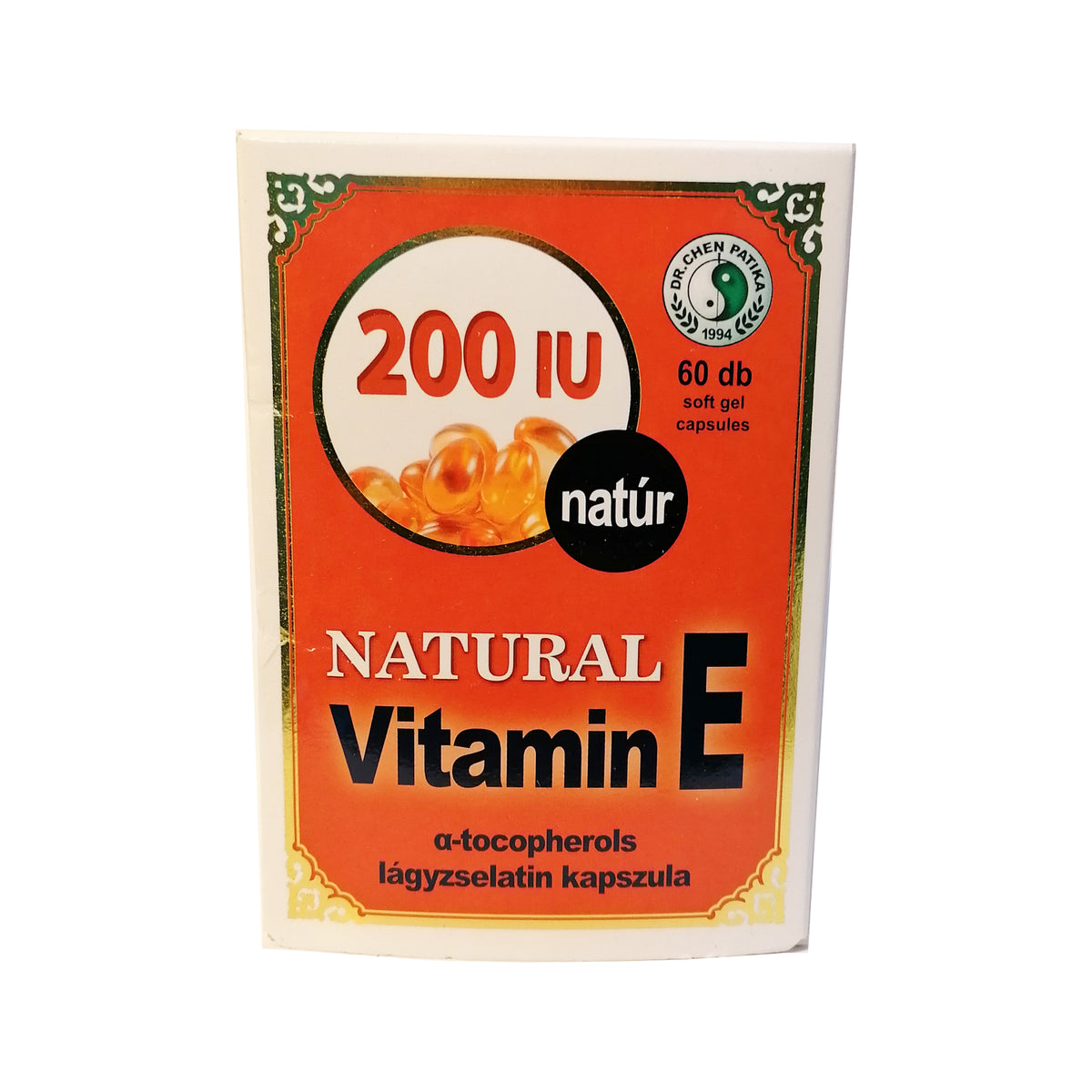 Vitamina E 200UI 60 caps.