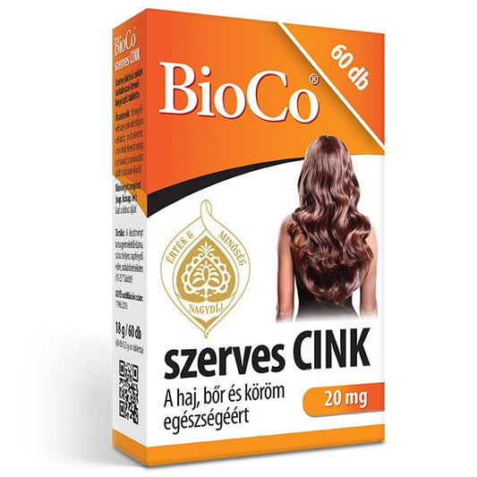 Zinc organic 20mg - 60 tablete